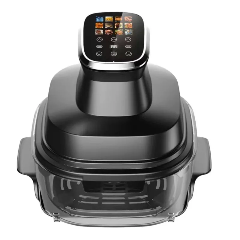휴대용 에어프라이어 6 in 1 디지털 패널 이중 유리 - Air Fryer 리뷰 및 가격