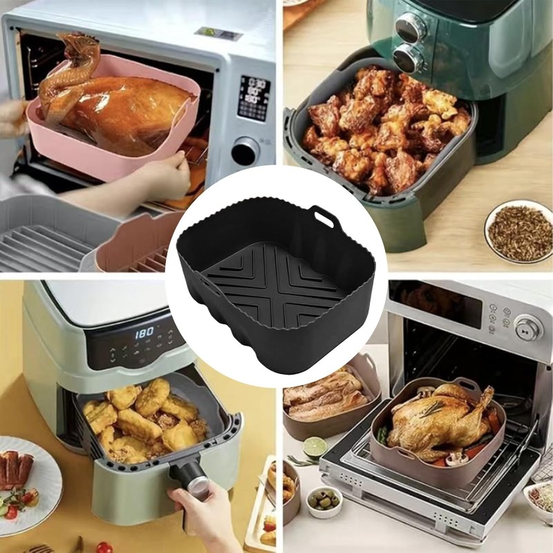 재사용 가능한 실리콘 에어프라이어 라이너, 내열성 논스 - Toaster 리뷰 및 가격